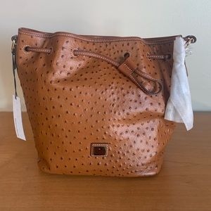 Dooney and Bourke Drawstring Croc Bag